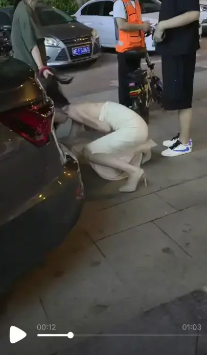 《白裙女子被抓头发跳河》原配街头冲突落水事件-高清无广告完整视频在线观看-白裙女子被抓头发跳河真相还原